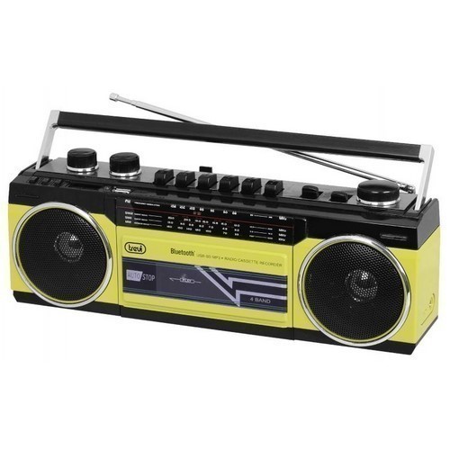 RADIO CASSETTE TREVI RR 501 BTY AMARILLO